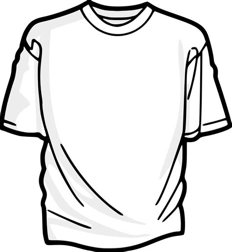 16 T-Shirt Vector Icon Images - White T-Shirt Clip Art, Shirt Template ...