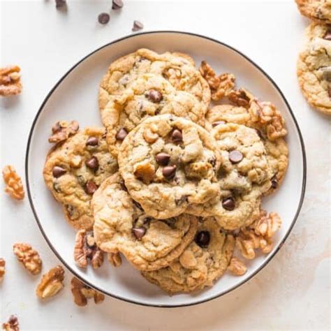 Walnut Chocolate Chip Cookies - Grandbaby Cakes