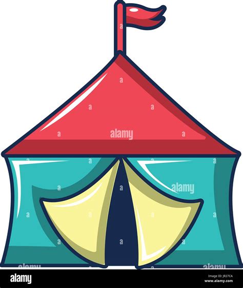 Circus tent icon, cartoon style Stock Vector Image & Art - Alamy