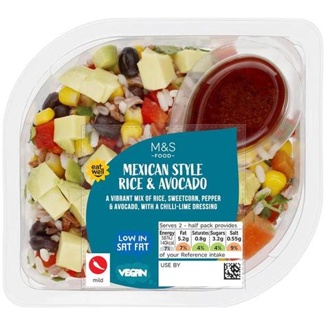 M&S Mexican Rice & Avocado | Ocado