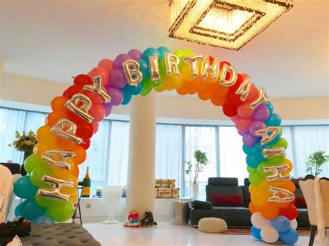 Classic Rainbow Balloon Arch | THAT Balloons