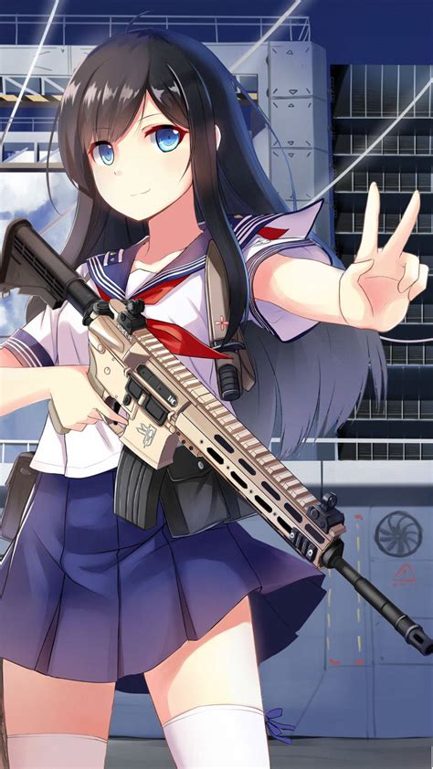 Anime Girl With A Gun: Cô Gái Anime Với Vũ Khí Sát Thủ ...