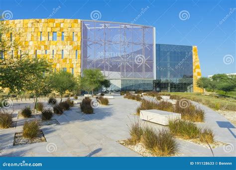 Northwestern University Building in Education City in Doha, Qatar Stock ...