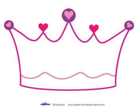 Disney Princess Crown Template - ClipArt Best