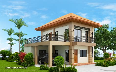 2 Storey House Design And Floor Plan Philippines - floorplans.click