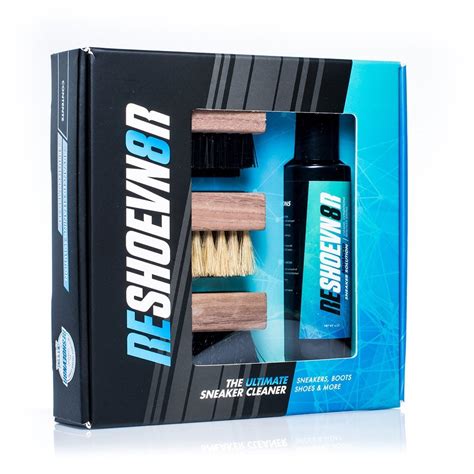 Reshoevn8r 4 OZ. 3-Brush Shoe Cleaning Kit