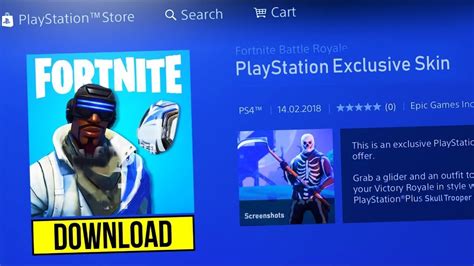 The NEW FREE PS4 SKIN in Fortnite! EXCLUSIVE SKINS ONLY FOR PS4 PLAYERS ...