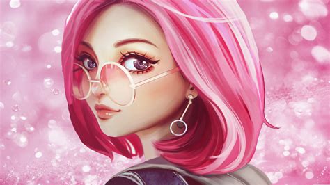 Random Girl With Pink Hair Wallpapers - Wallpaper Cave