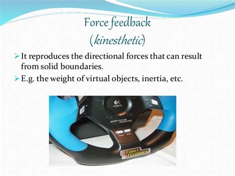 Haptic touch feedback technology ppt