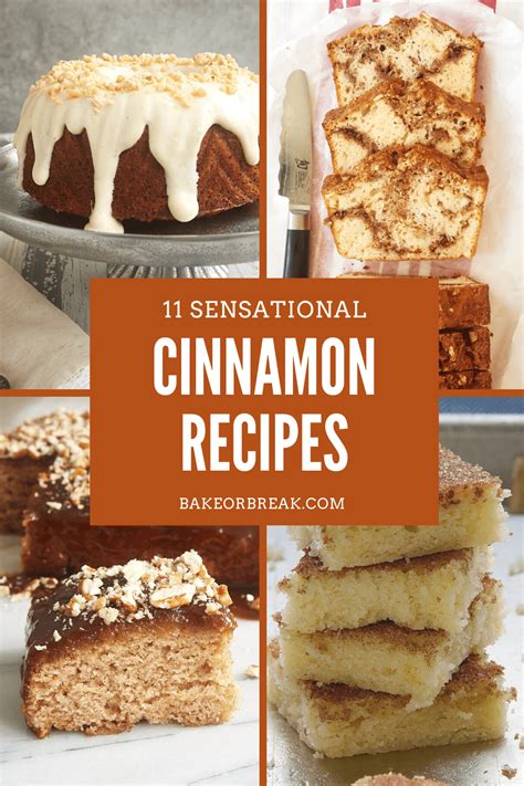 11 Sensational Cinnamon Recipes - Bake or Break