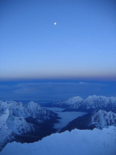 A view from the Summit of Mount Everest