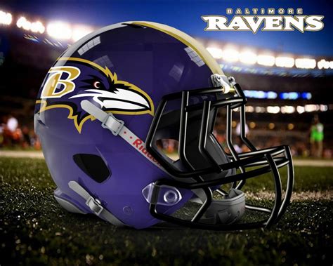 Baltimore Ravens Helmet - Brad Covey