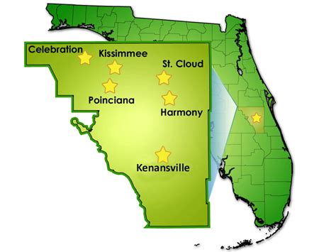 Map Of Osceola County Florida | Free Printable Maps