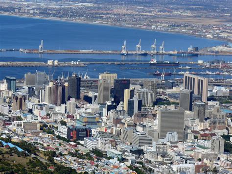 Cityscape view of Central Cape town, South Africa image - Free stock ...