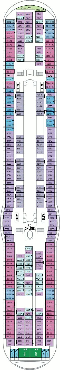 Explorer of the Seas Deck Plans- Royal Caribbean International Explorer ...