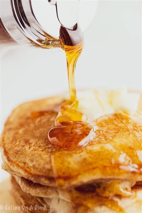 Homemade Pancake Syrup - how to make pancake syrup