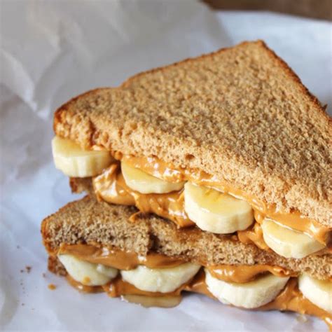 Peanut Butter Honey And Banana Sandwich Healthy - Banana Poster