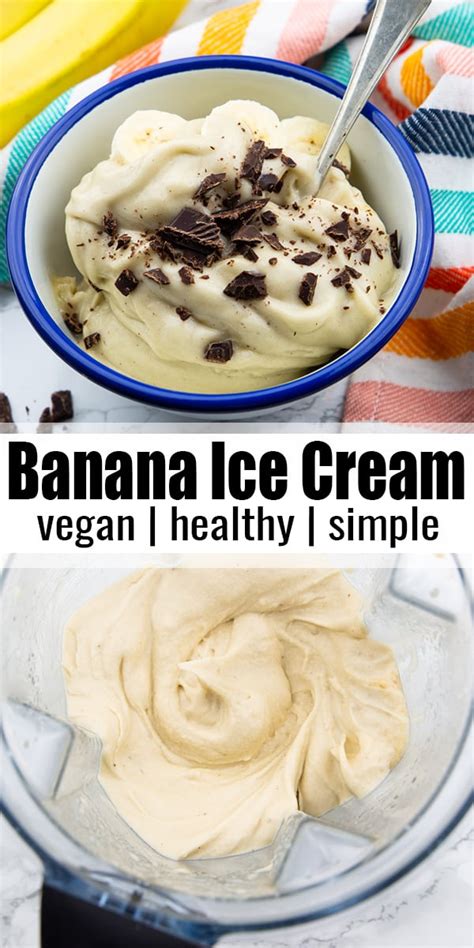 Frozen Banana Ice Cream - Vegan Heaven