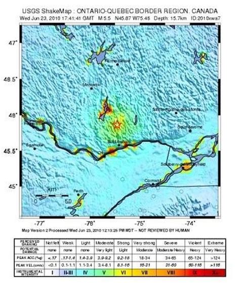 Earthquake shakes West Michigan; epicenter reported in eastern Canada ...