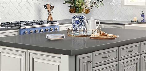 Kitchen Room Scene | Mystic Gray Quartz Countertop