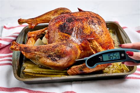 How to check a turkey’s temperature and know when it’s done cooking ...