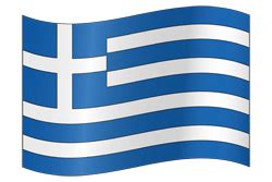 Greece flag vector - country flags