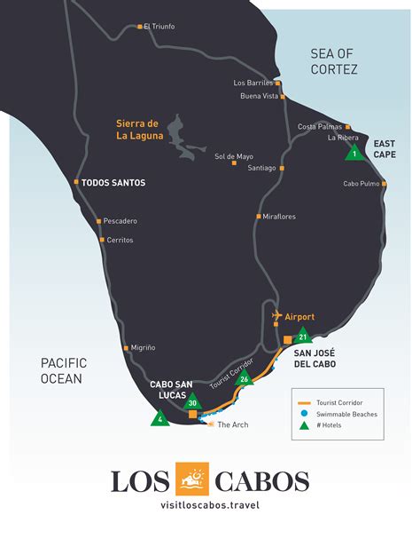 Map Of Los Cabos - Large World Map