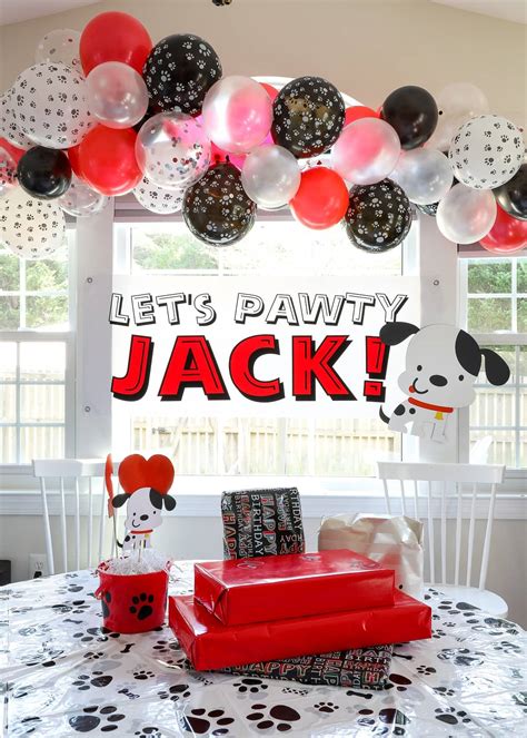 An Adorable Puppy Dog Themed Birthday Party - The Homes I Have Made