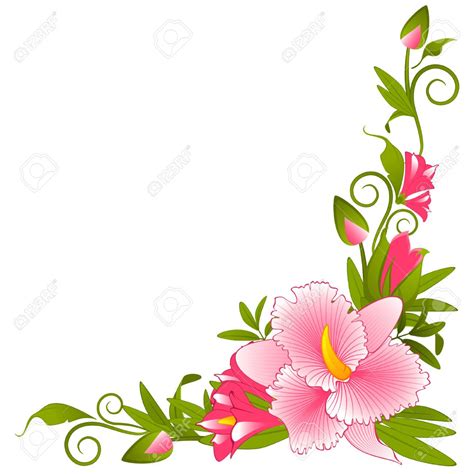 gousicteco: Orchid Clipart Border Images