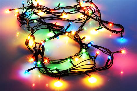 Download Colorful Christmas Lights to Light Up Your Holiday Wallpaper ...