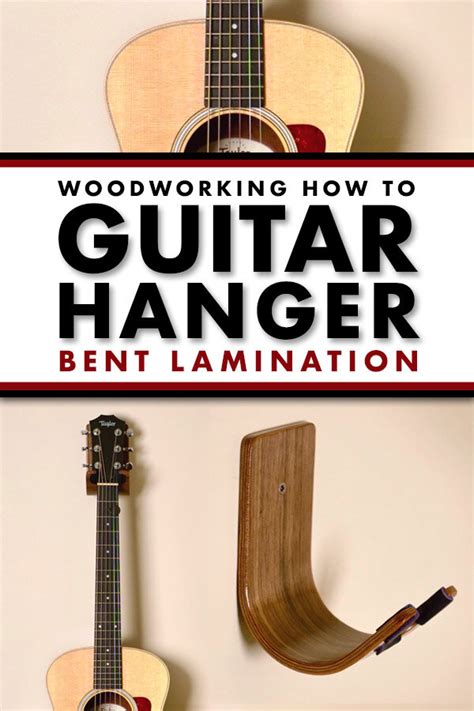 DIY Guitar Hanger Made Using Bent Wood Lamination — Crafted Workshop