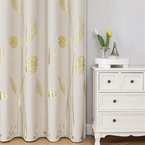 A Glittery Gold Rush: 7 Bright White and Gold Curtains!