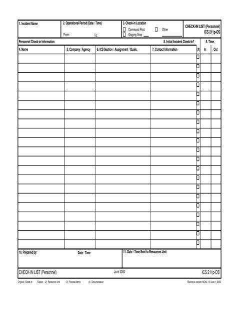 Ics sign in sheet: Fill out & sign online | DocHub