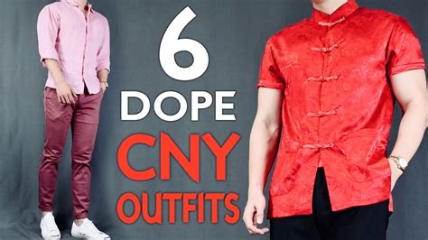 TOP 6 Chinese New Year Outfits | How to Wear RED - YouTube