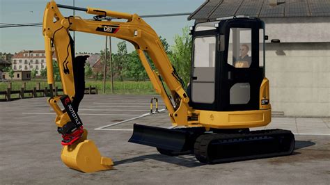 CAT 304E2 Mini Excavator v1.0 FS22 Mod | Farming Simulator 22 Mod