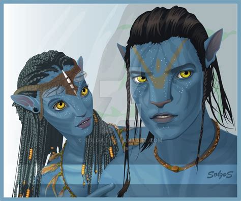 Avatar - Neytiri, Jake Sully by solgas | Avatar movie, Avatar fan art ...