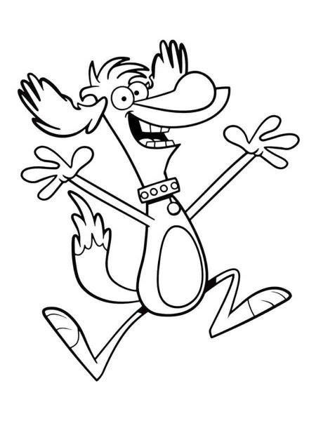 Nature Cat coloring pages