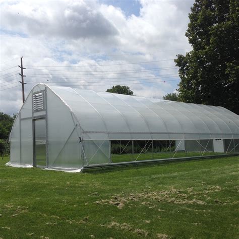 Gothic High Tunnel - 20 ft. Wide High Tunnel Greenhouse