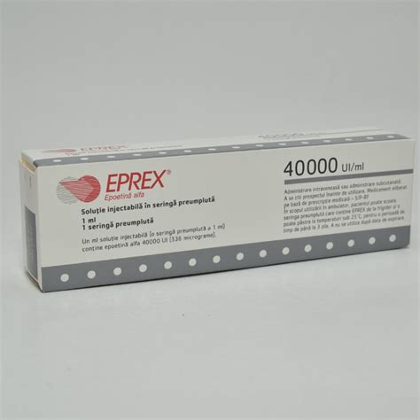 Eprex 40000IU 1ml Injection at Rs 10000/vial | Eprex Injection in ...