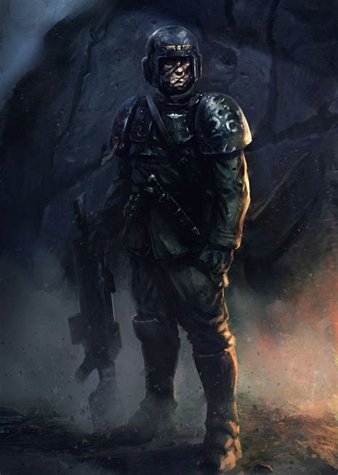 Imperial Guardsmen | Warhammer 40k artwork, Imperial guardsman ...