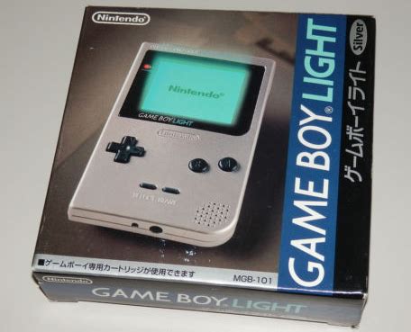 Retro Treasures: Silver Nintendo Game Boy Light