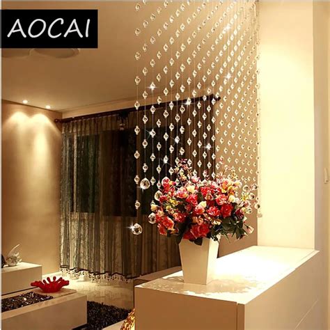 1 Square meter Crystal Beads Curtains for Living Room Luxury Crystal ...