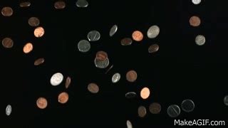 Free Slow Motion Footage: Falling Coins on Make a GIF