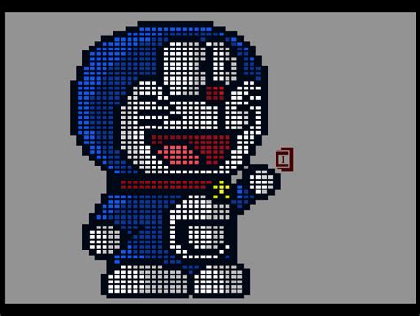 8 Bit Art Doraemon by yaL17 on DeviantArt