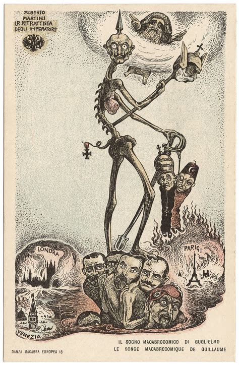 MONSTER BRAINS: Alberto Martini - Danza Macabra Europea (1915)