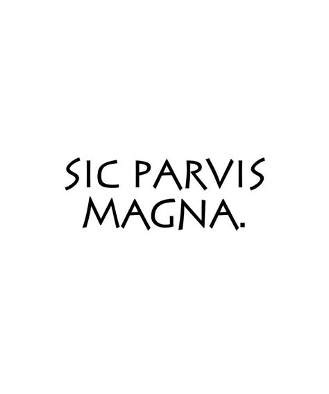 Sic parvis magna #1 Digital Art by Vidddie Publyshd - Pixels