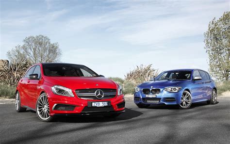 2013 BMW M135i vs Mercedes-Benz A45 AMG Comparison Test by Car Advice ...