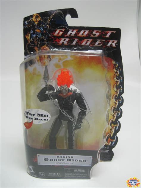 2007 Hasbro Ghost Rider Movie Raging Ghost Rider Figure (1A)