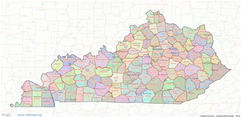 Interactive Map Of Kentucky Counties