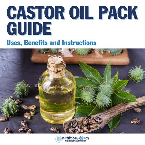 Castor Oil Pack Guide - Nutrition With Judy